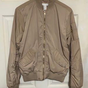 Oversized Bomber Jacket